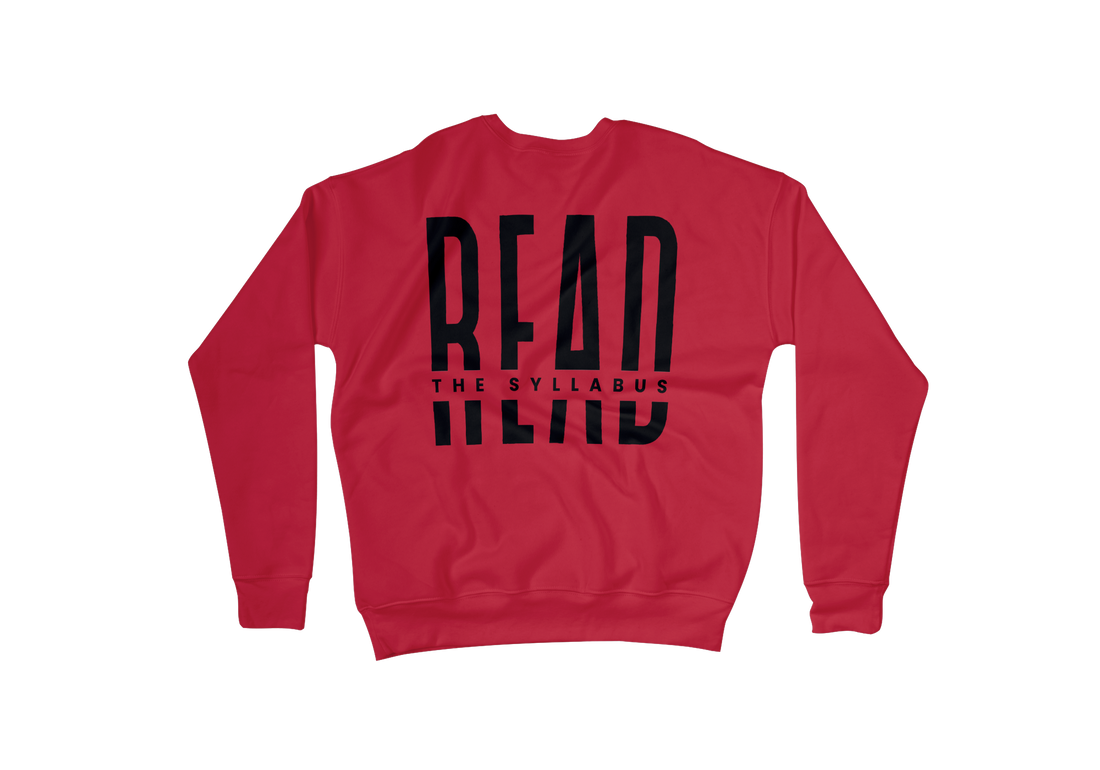 "Read the Syllabus" Between the Lines Sweatshirt